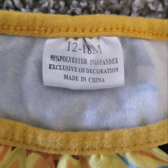 Sunflower Ruffle Romper - Picture 2 of 5